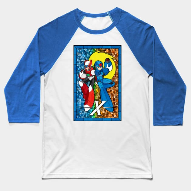 Stained Maverick Hunters Baseball T-Shirt by sparkmark